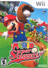 Mario Super Sluggers Wii US box art